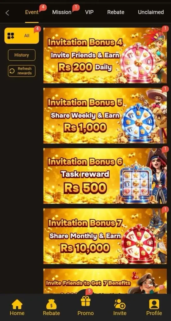 8555BET Game Features